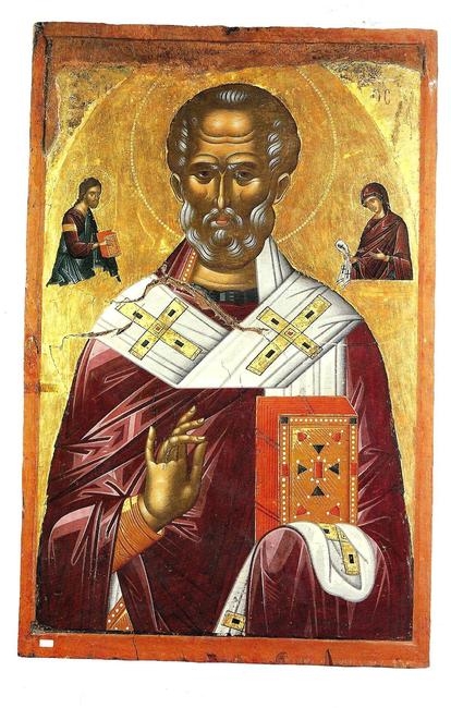 O ΄Αγιος Νικόλαος 15ος αι., Μονή Γωνιάς Κισσάμου